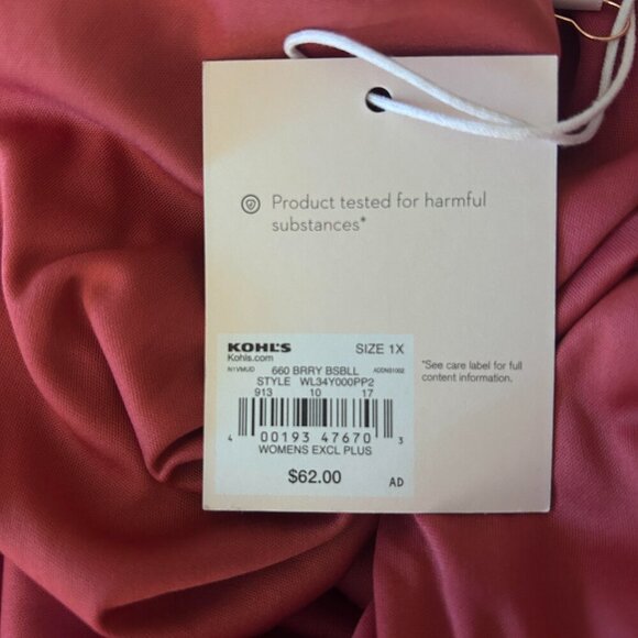 Lauren Conrad Floral Dress Size 1X NWT - Picture 11 of 12